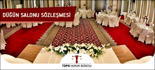 Düğün Salonu Sözleşmesi